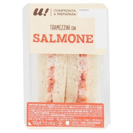 Tramezzino al Salmone, 100 g